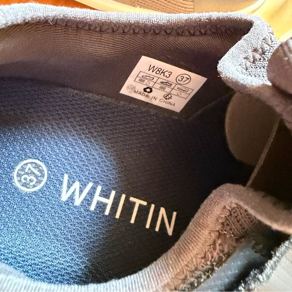 WHITIN Charcoal barefoot sneakers, kid 5/eu 37 - Picture 5 of 5